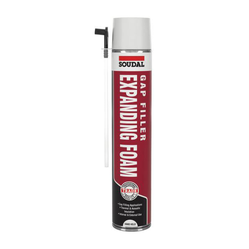 Soudal Trade Expanding Foam Gap Filler – Hand Held 750ml