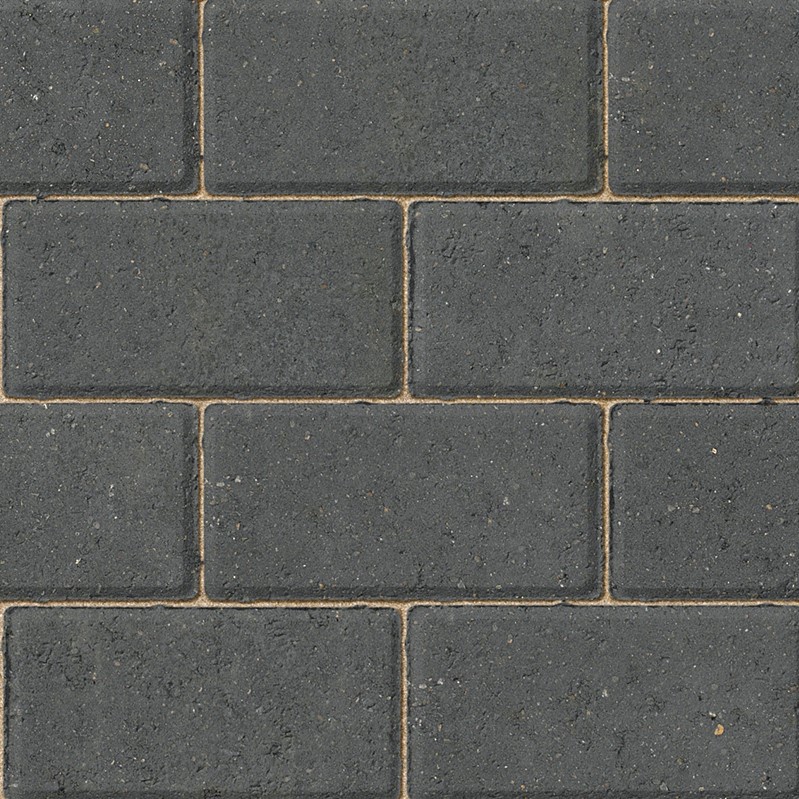 Standard Concrete Block Pavior Charcoal (200mm x 100mm x 50mm)