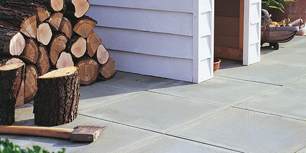 Stonemarket Stretton Stippled Utility Concrete Paving Slab - Grey (450mm x 450mm x 32mm)