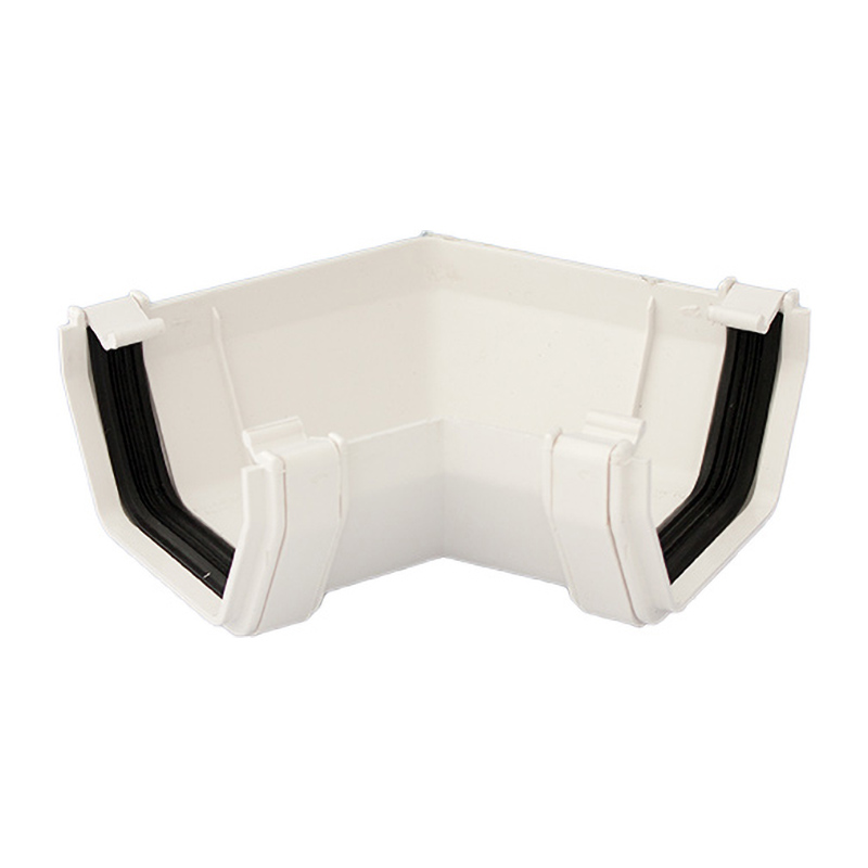 Kalsi Square Line 114mm Gutter Angle 120° – Black