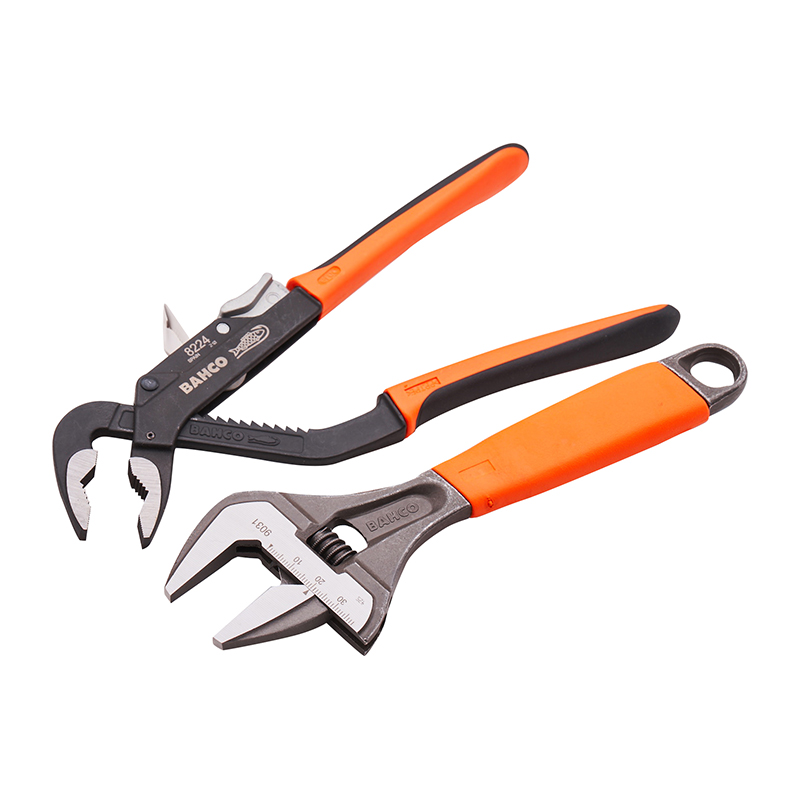 Bahco Adjustable Waterpump & Plier Set (Twin Pack)
