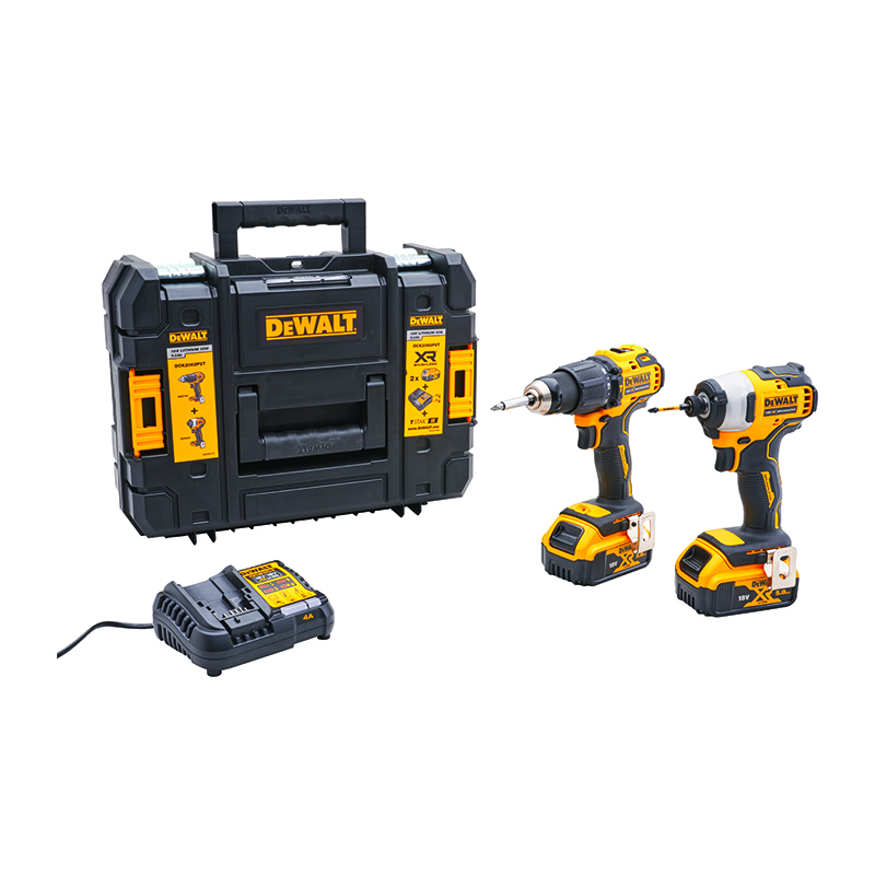 Dewalt 18V XR Combi Drill & Impact Driver Twin Pack