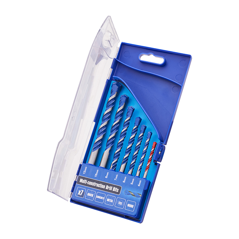 Faithfull Multipurpose Construction Drill Bit Set (7 Piece)