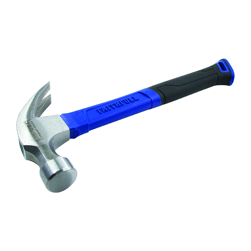Faithfull Fibreglass Claw Hammer 567g (20oz)