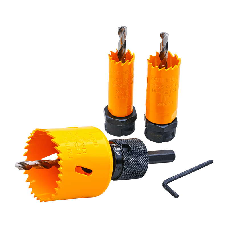 Faithfull Quick Change Holesaw Set (3 Piece)