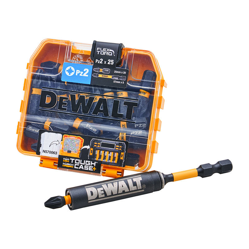 DeWalt PZ2 FlexTorq™ Impact Screwdriver Bit Set (25 Piece)