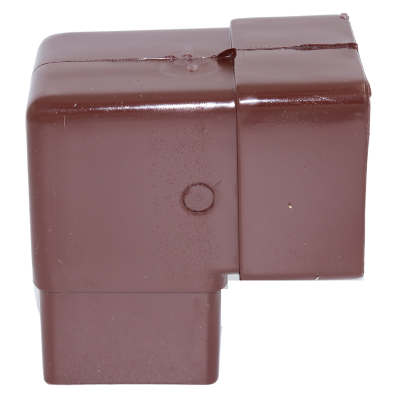 Kalsi Square 65mm Downpipe Offset Bend 92.5° – Brown