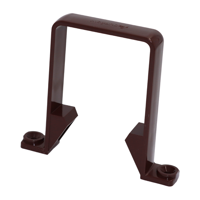 Kalsi Square 65mm Downpipe Clip – Brown