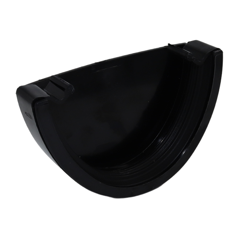 Kalsi Deep Flow 120mm Gutter Stopend External – Black