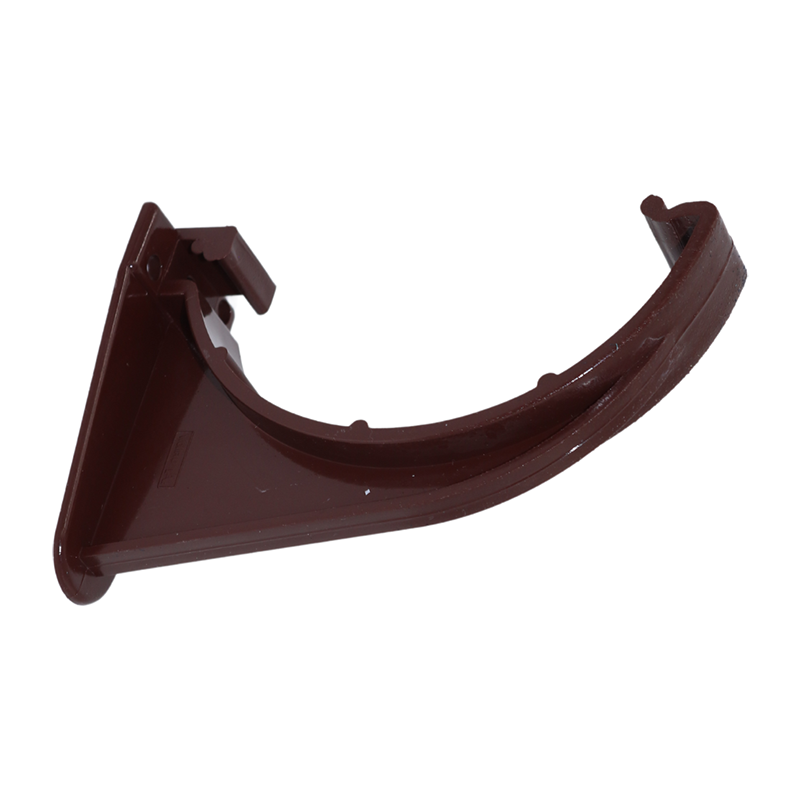 Kalsi Half Round 112mm Fascia Bracket – Brown