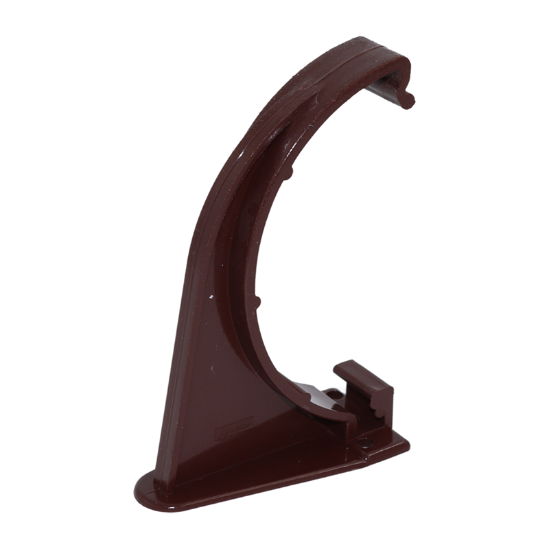 Kalsi Half Round 112mm Fascia Bracket – Brown