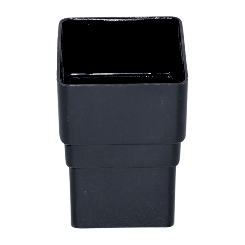 Kalsi Square 65mm Downpipe Socket – Black