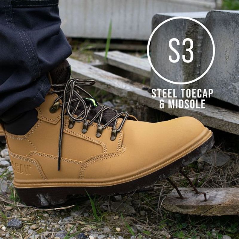Scan Desert Viper S3 Safety Work Boots (Size 10)