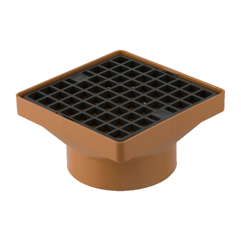 Brett Martin Hopper & Grid 110mm – Orange/Brown (Square Grid)