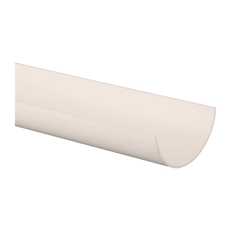 Brett Martin 112mm Roundstyle Gutter 4m – Arctic White