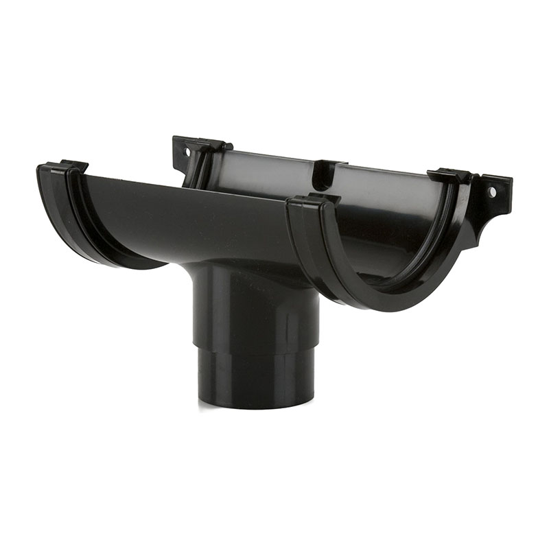 Brett Martin 112mm Roundstyle Running Outlet – Black