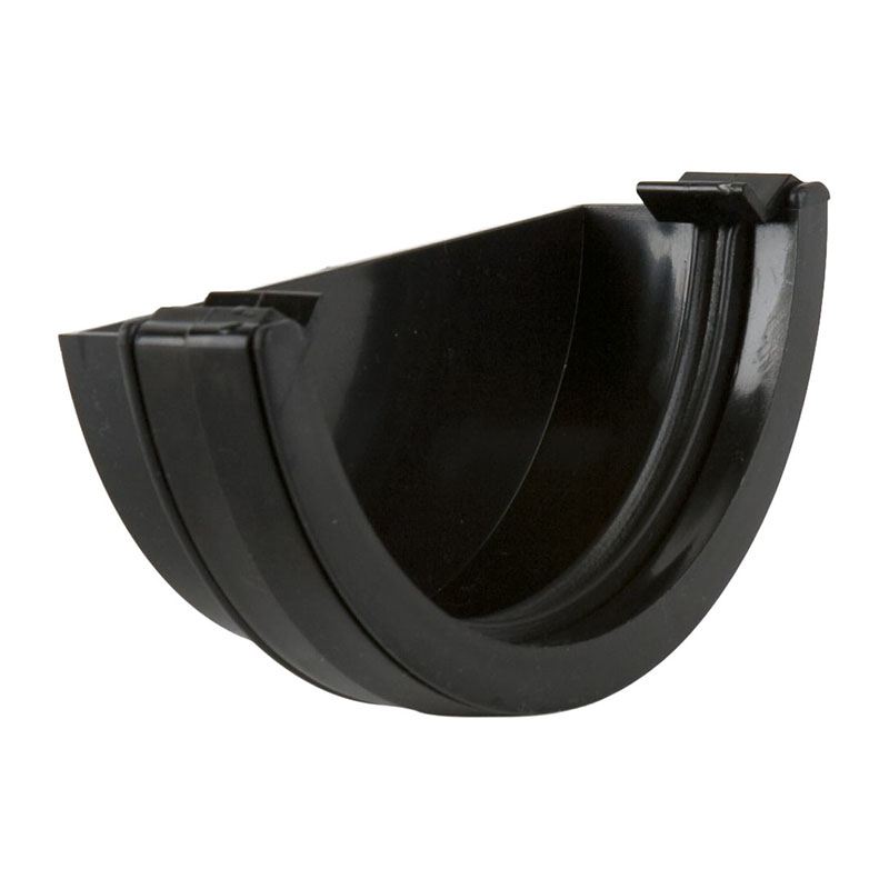 Brett Martin 112mm Roundstyle External Stopend – Black