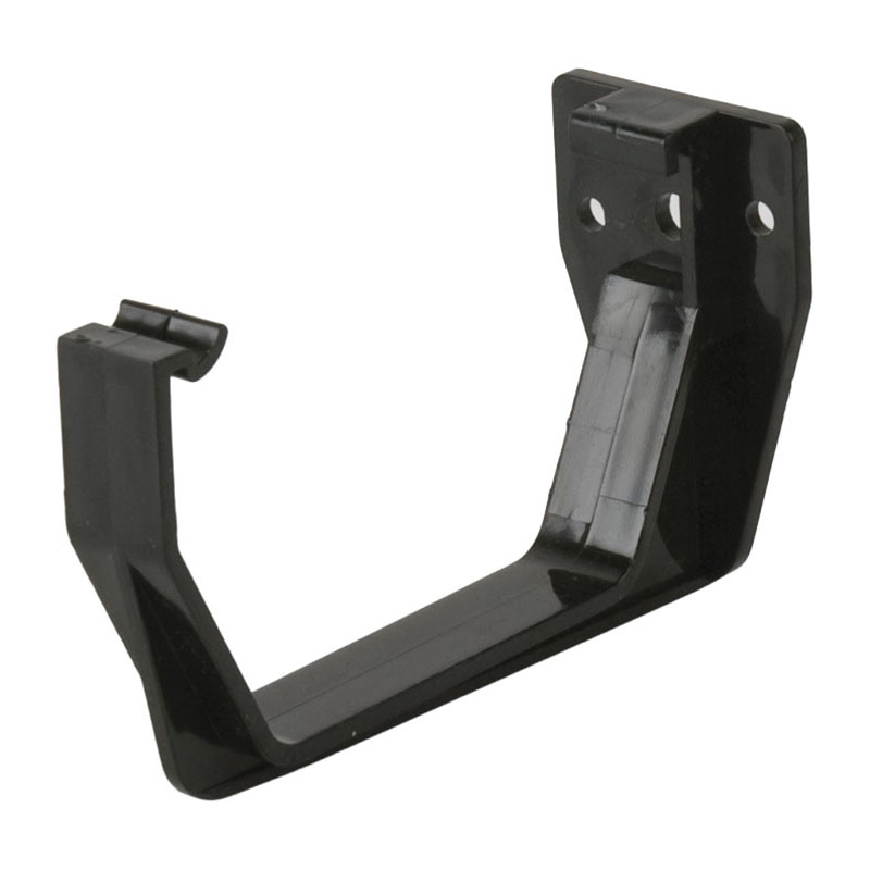 Brett Martin 114mm Squarestyle Fascia Bracket – Black