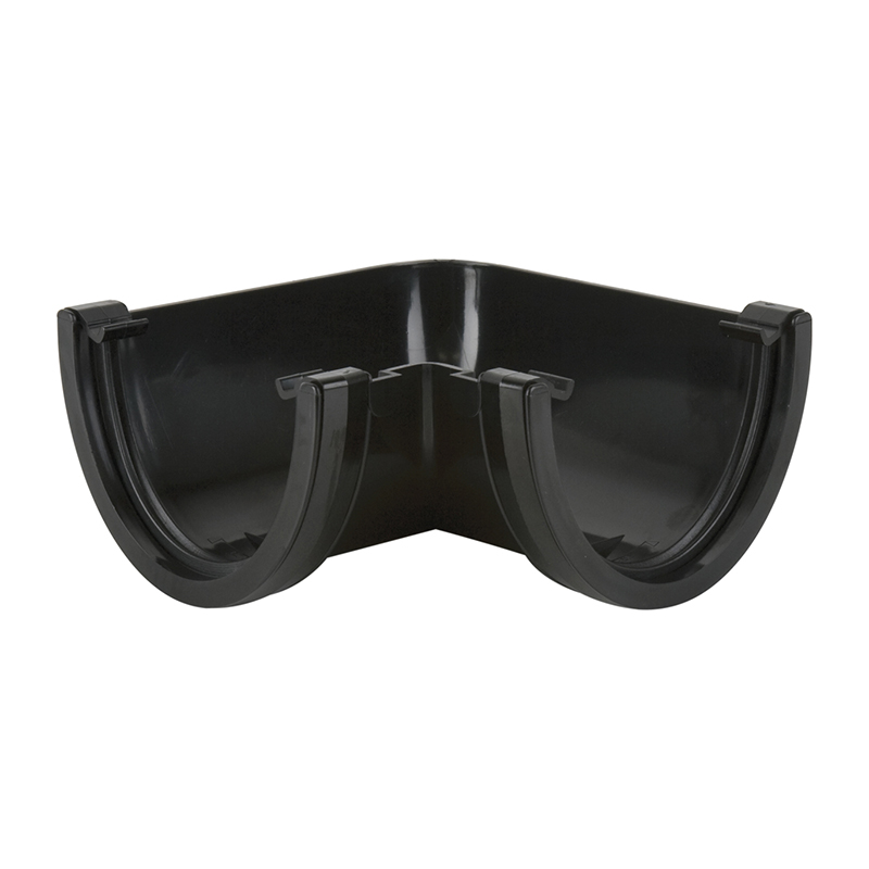 Brett Martin 115mm Deepstyle Gutter Angle 90&deg; – Black