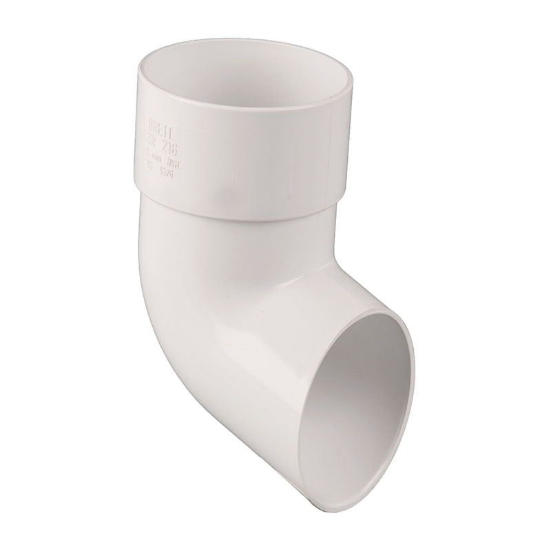 Brett Martin 68mm Round Downpipe Shoe – Arctic White