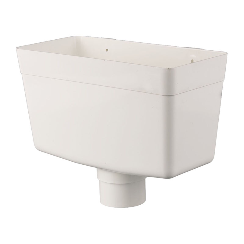Brett Martin 68mm Round Downpipe Rainwater Head – Arctic White