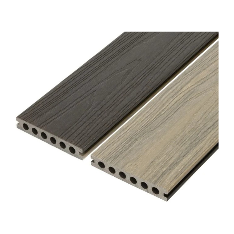 VersaDeck Dual-Sided Composite Decking Board – Onyx & Pewter (23mm x 143mm x 3.6m)