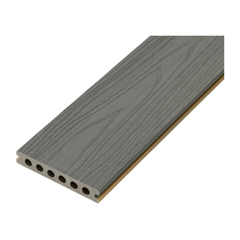 VersaDeck Dual-Sided Composite Decking Board - Platinum & Sandstone (23mm x 143mm x 3.6m)