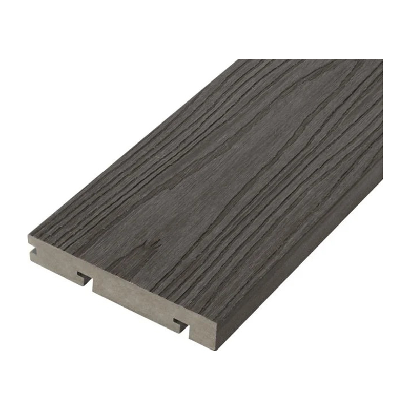 VersaDeck / ProDeck Bullnose Composite Decking Board – Woodgrain Onyx (23mm x 150mm x 4m)