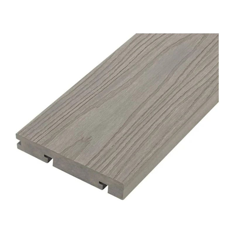 VersaDeck / ProDeck Bullnose Composite Decking Board – Woodgrain Pewter (23mm x 150mm x 4m)