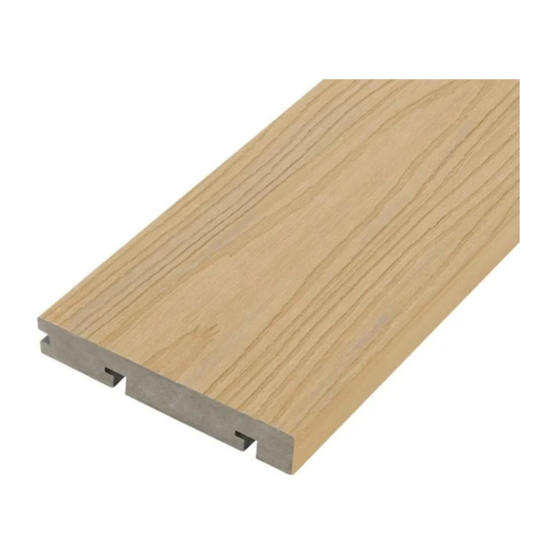 VersaDeck / ProDeck Bullnose Composite Decking Board – Woodgrain Sandstone (23mm x 150mm x 4m)